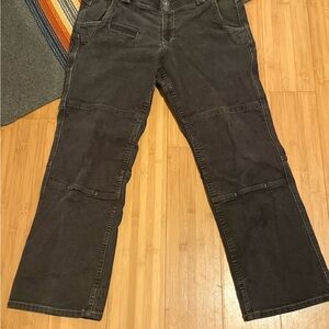 Dovetail Brown Boot Cut Flare Pants